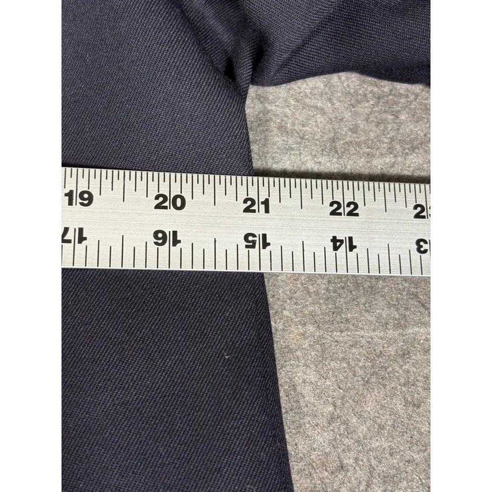 Tallia Uomo‎ Mens Blazer Navy Blue 100% Pure Wool Double Breasted Peak Lapel 42R